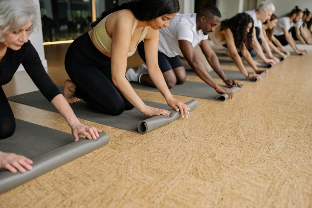 Yoga class