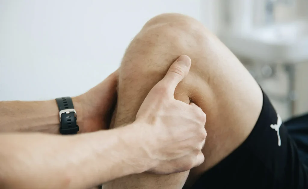 Physiotherapy session