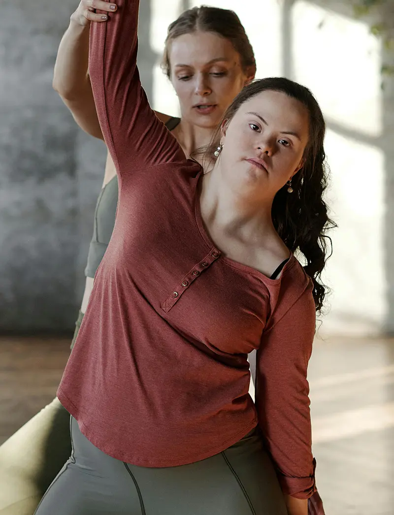 Yoga lesson